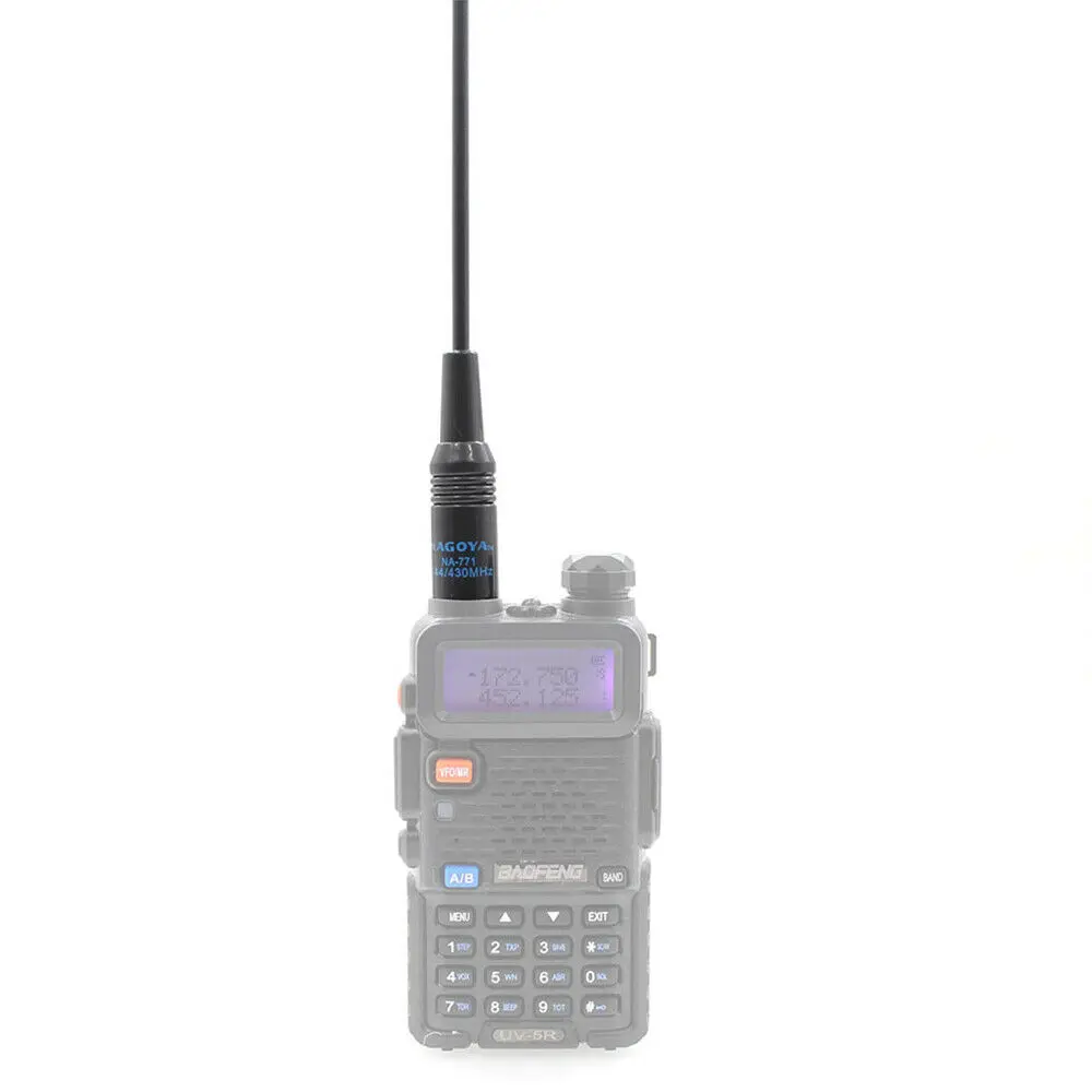 High Performance Walkie Talkie Antenna Extended Range Compatible with For NAGOYA NA771 SMAFemale F UV5R BF888S UV82