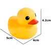 10pcs Preschool Bath Toys Mini Rubber Ducks Squeak Float Ducks Baby Bathtub Shower Toy Gift for Toddlers Kids Boys Girl Birthday 6