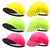 3 Colors Hot Pink Yellow Green Dots New CLassical Cycling Cap Breathable Unisex Gorra Ciclismo JIASHUO 3