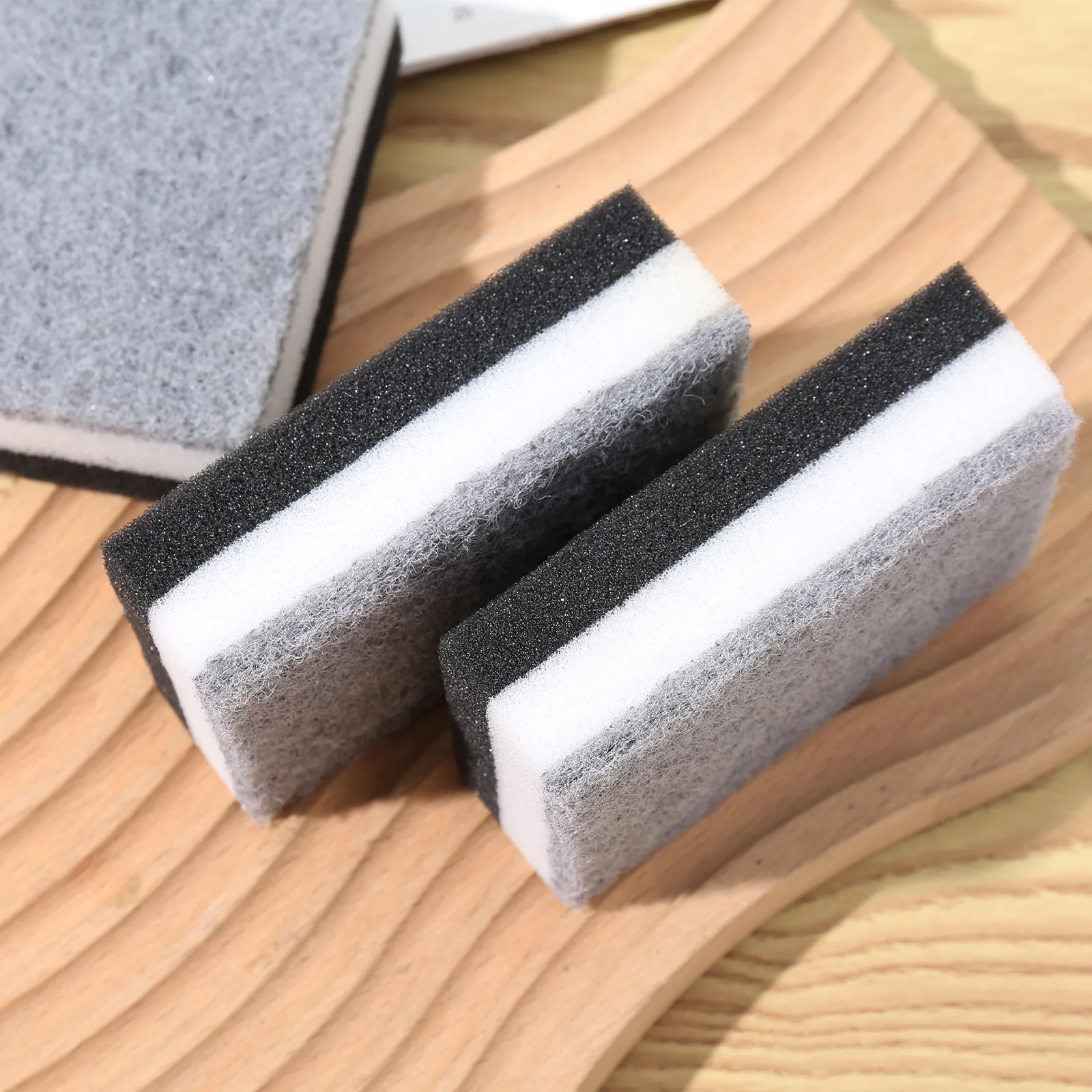 Sandy Three-layer Composite Sponge Wipe