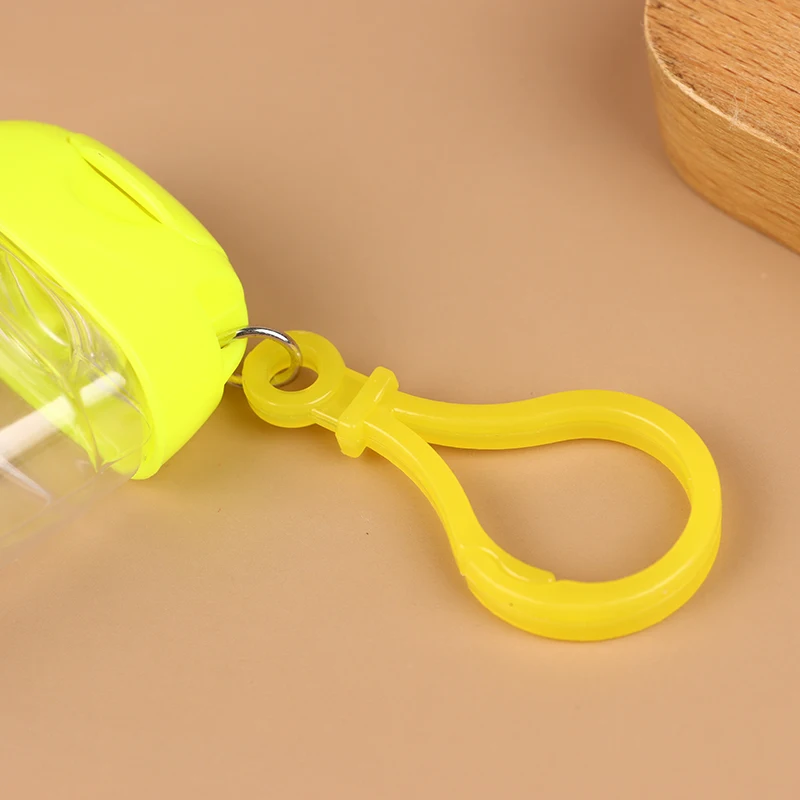 30 ml tragbare nachfüllbare Flaschen mit Haken Händedesinfektionsmittel Alkohol Kosmetikbehälter Outdoor Mini Seifenspender Behälter – Detail 11