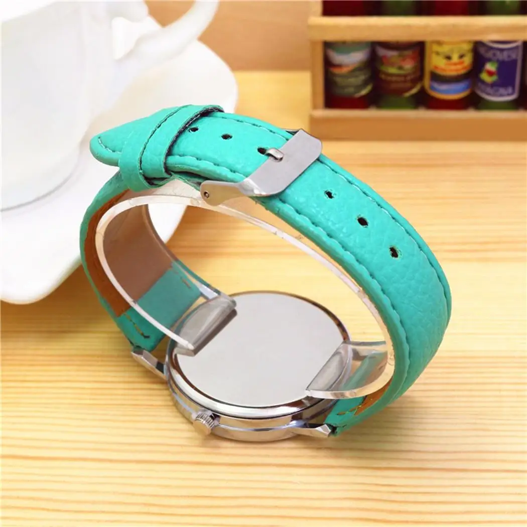 패션 숙녀 시계, 수학 공식 시계, 가죽 스트랩, 여성용 쿼츠 캐주얼 시계, 대시 보드 포뮬러