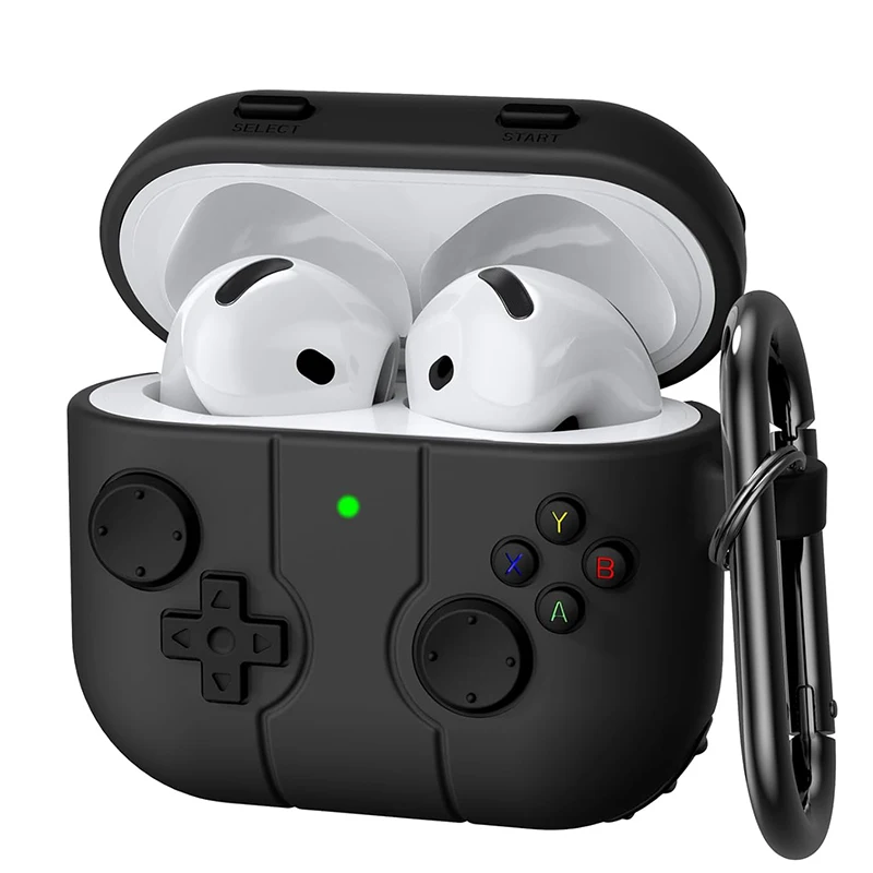 Cute Cartoon Gamepad Silicone Shockproof Headphone Protection Case
