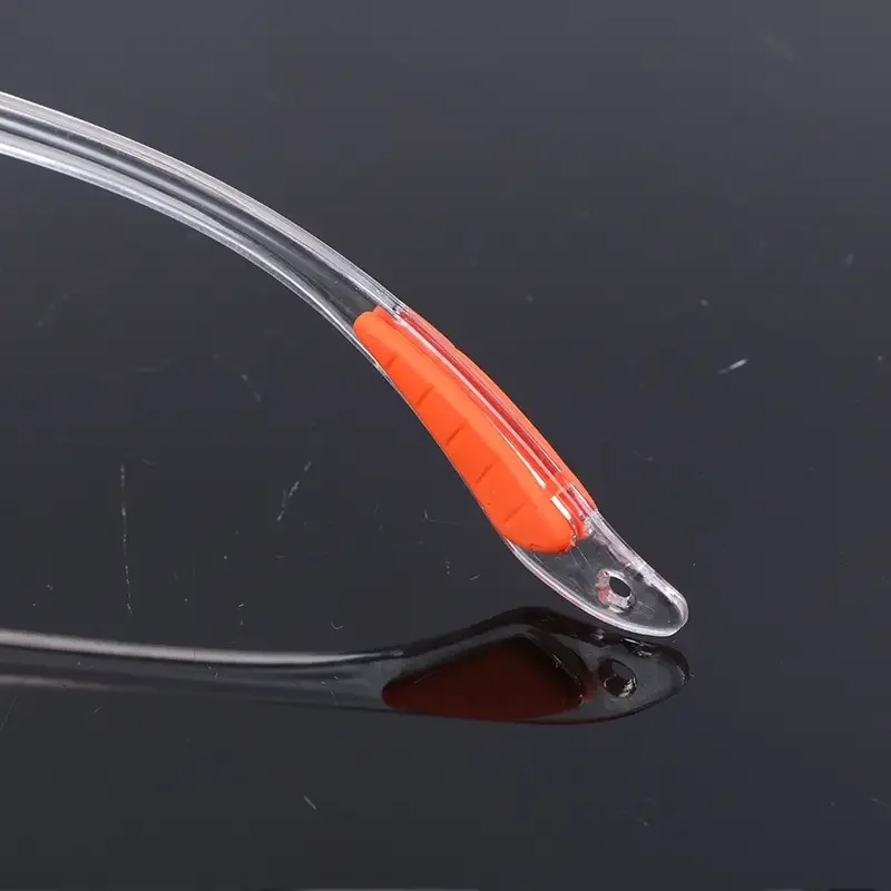 Protective Goggles Protective Glasses Lab Work Safety Eye Protective Glasses PC Material Anti Impact Wind Dust Proof Goggles Safety Riding Clear Glasses