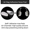 2/20PCS Silicone Glasses Nose Pads Soft Non Slip Air Cushion Nose Holder Transparent Invisible Self Adhesive Sticker Eyewear 5