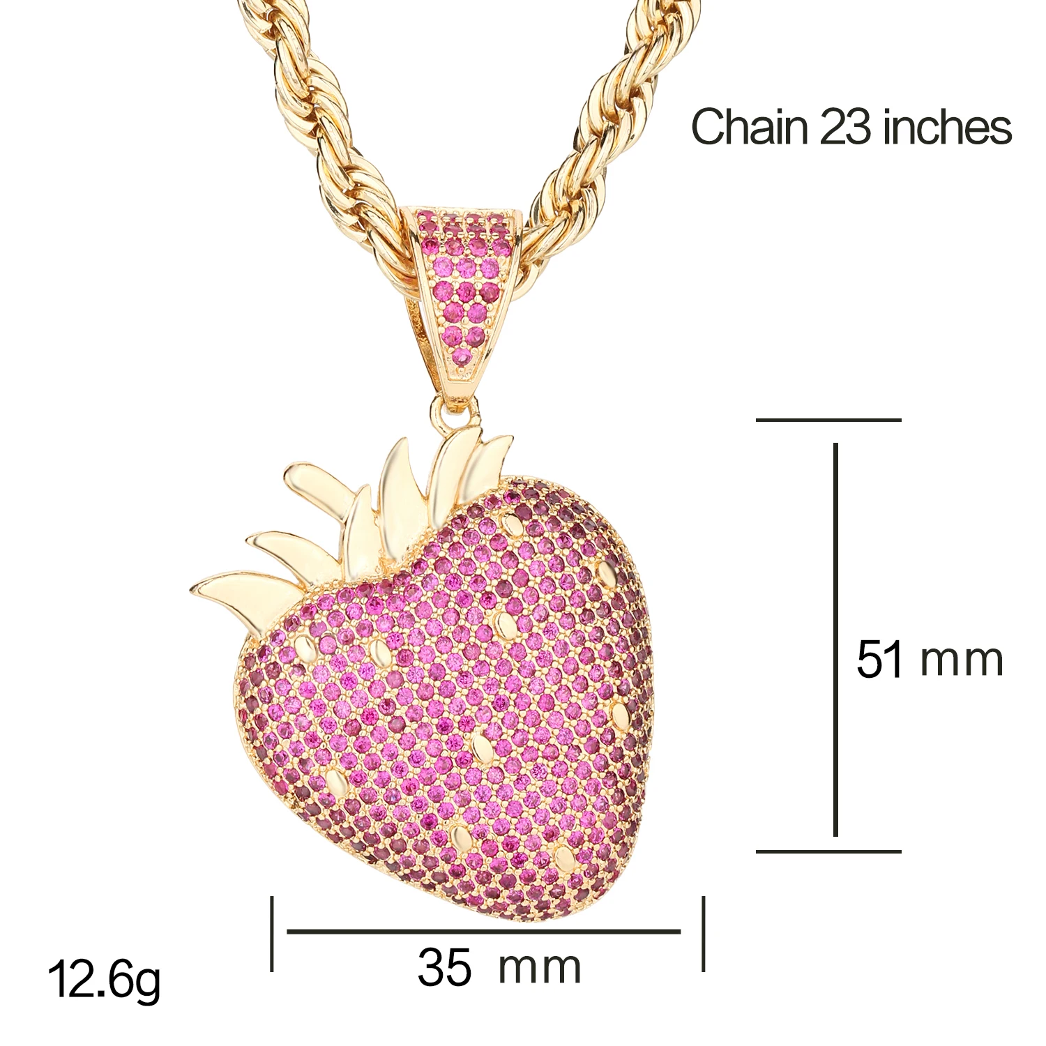 

High Quality Zircon Copper Gold 14k Plated JewelRy Cute Charms And Pendants Girl Pendant For Necklace