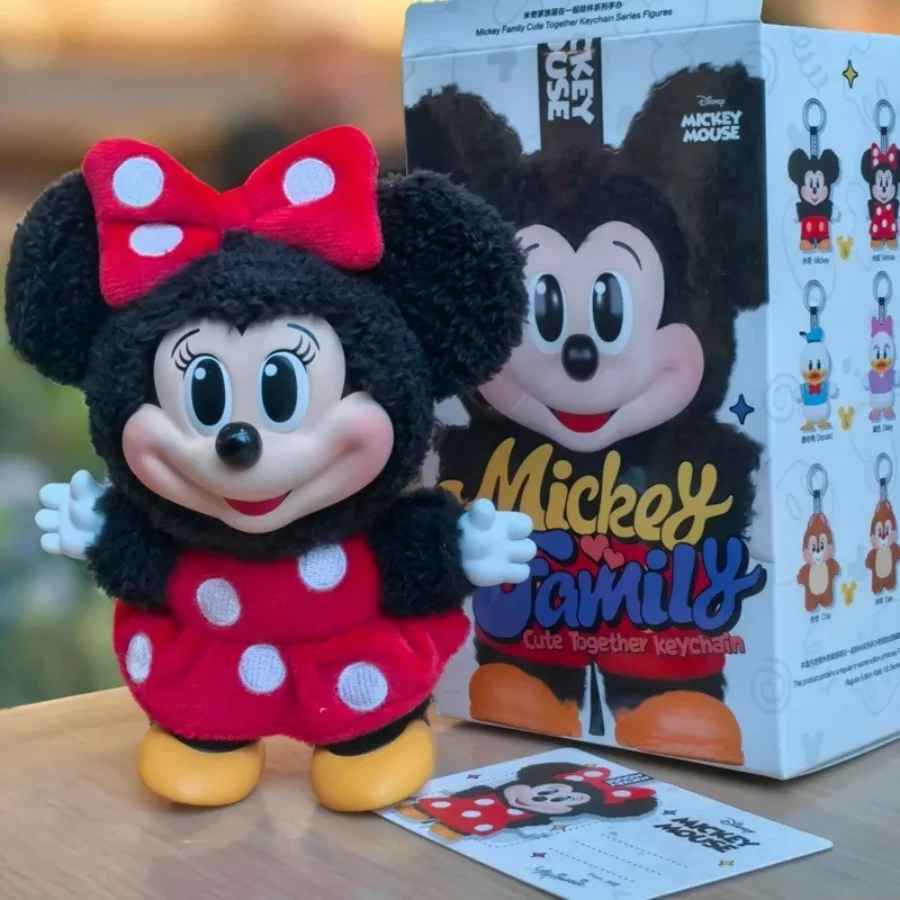 MINISO Disney Mickey Family Keychain Series Blind Box Figure