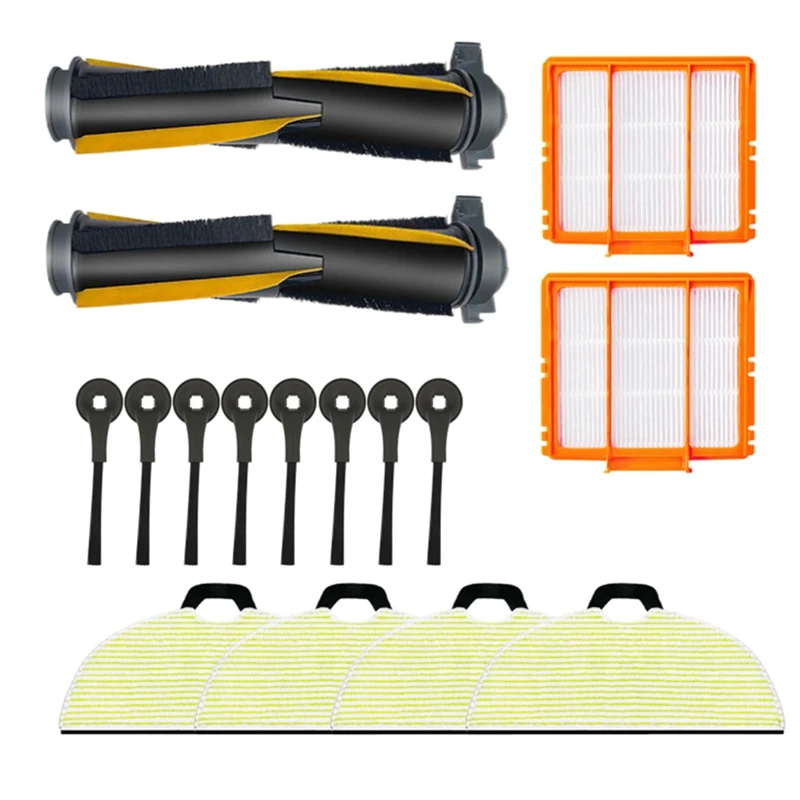 

Сменные аксессуары, швабра с основной боковой щеткой, аксессуары для робота-пылесоса, запчасти подходят для Shark AV2001WD RV2001WD RV2002WD