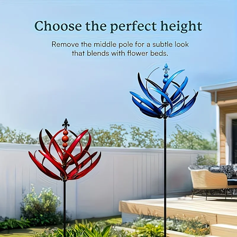 Metal Wind Spinner Rotating 2