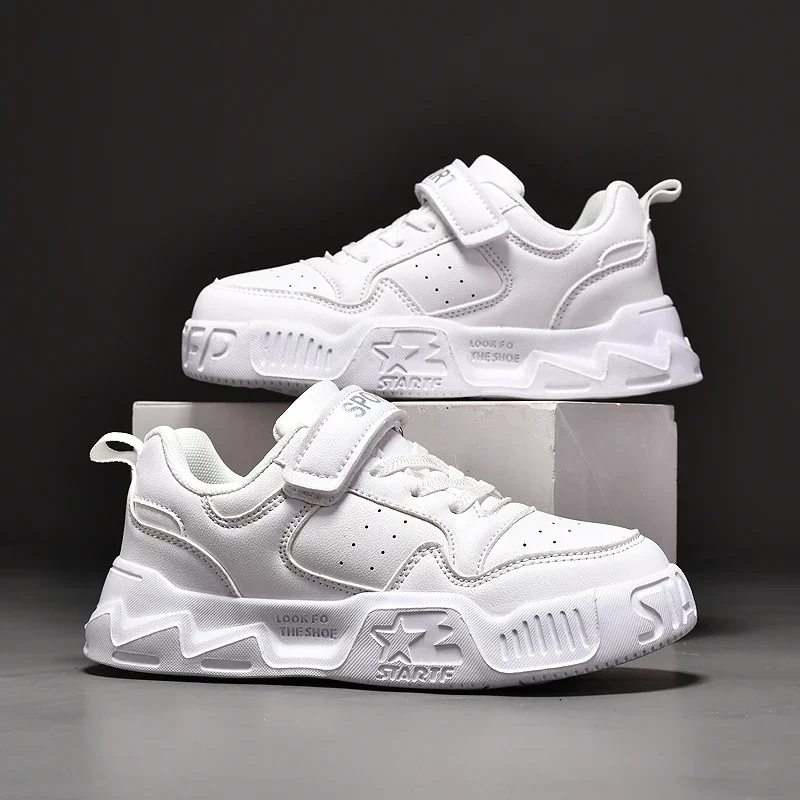 

White Kids Shoes Boys Sneakers Children Sports Tennis Shoes for Boy Breathable Running Shoes Girls Toddler School Casual Sneaker