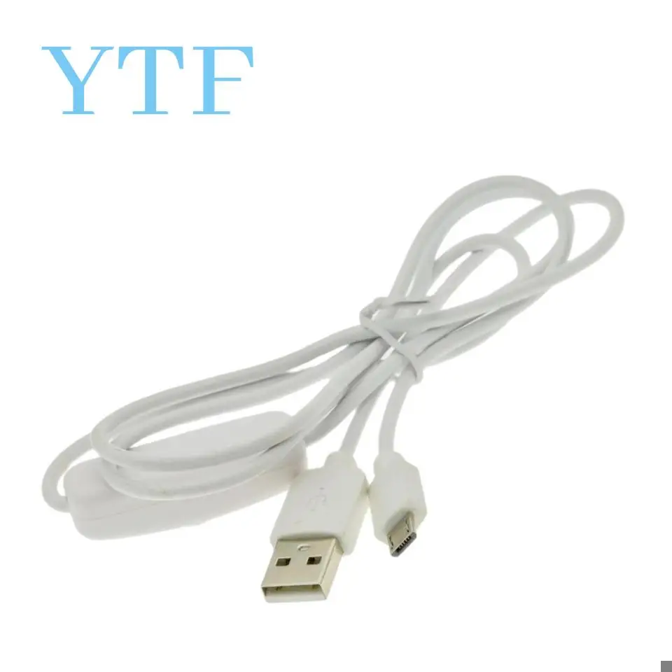 USB Cable With ON/OFF micro Switch Toggle Power For Raspberry Pi 2 3 Zero Black And White raspberry pi cable