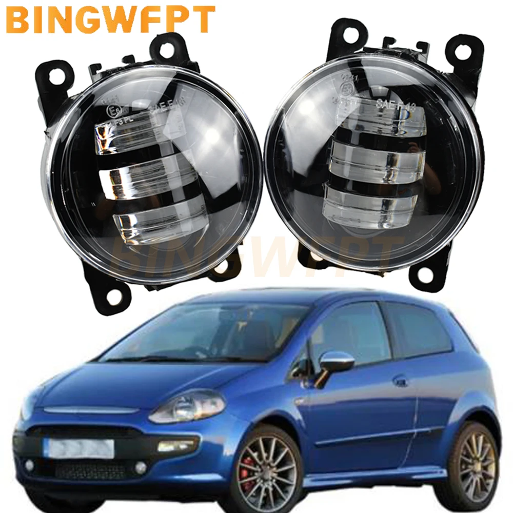 Accessori Fendinebbia A Led Fendinebbia Anteriore Drl H11 12V Fendinebbia Per Fiat Punto Evo 2009-2012 Fendinebbia Di Marcia Diurna