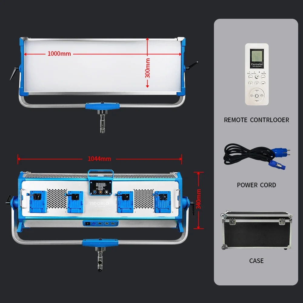 

LED Video Photo Studio Light 3200K-8000K 500W Photography Lighting AI-5000BI Color White Warm LED Panel Light Kit Studio Lamp