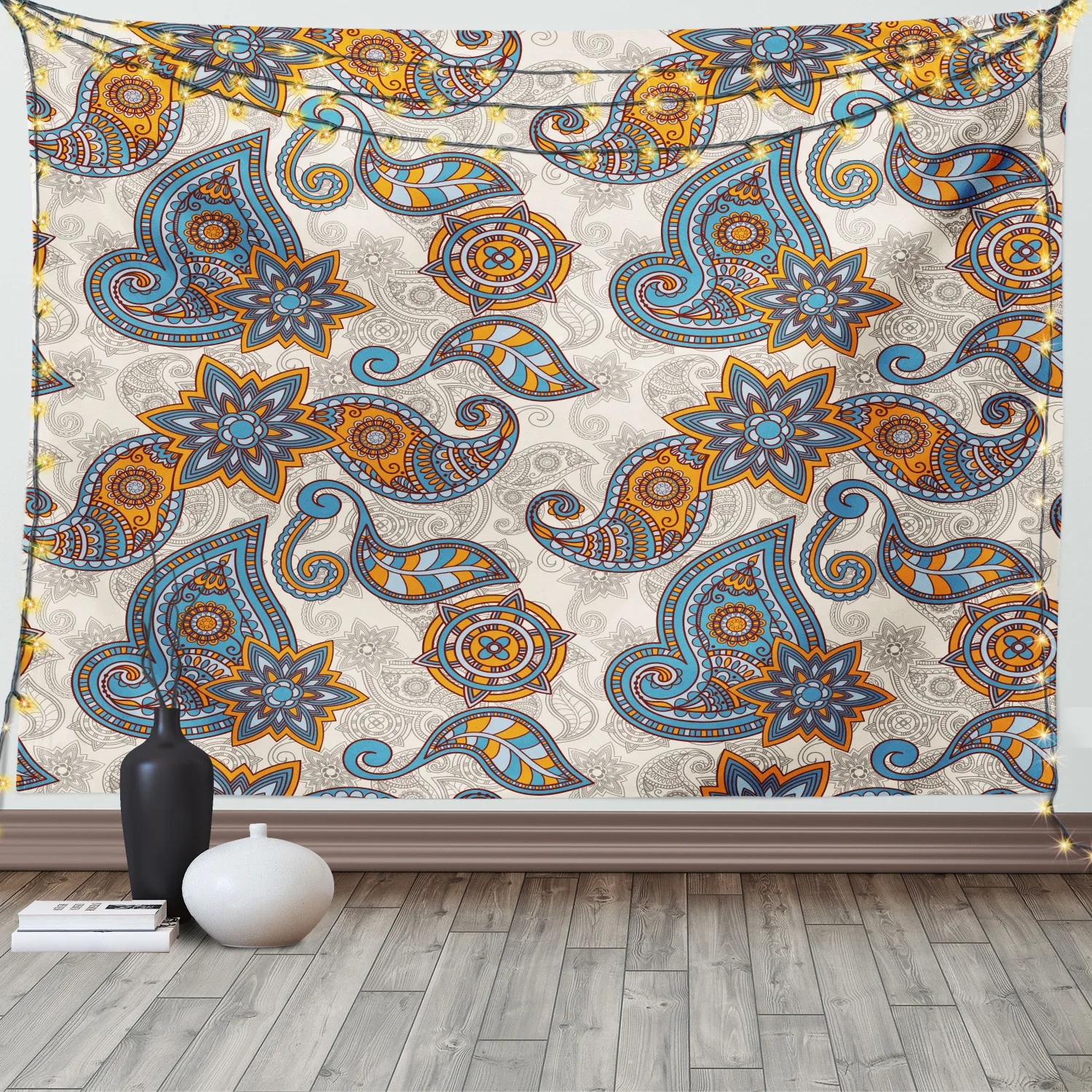 Orange Fabric Wall Tapestry Best Online instrumentation.kmitl.ac.th