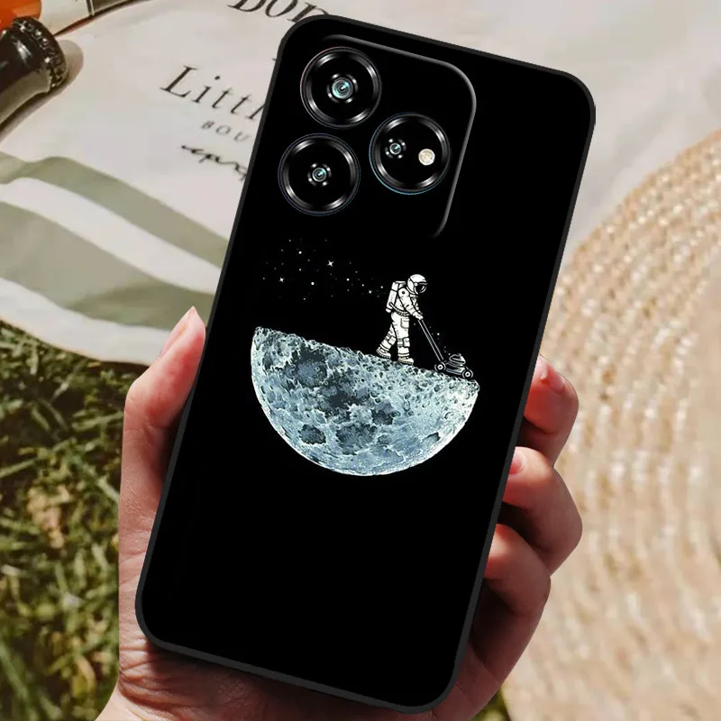 Luxury Painted Silicon Phone Back Cover - Protective Shell Design