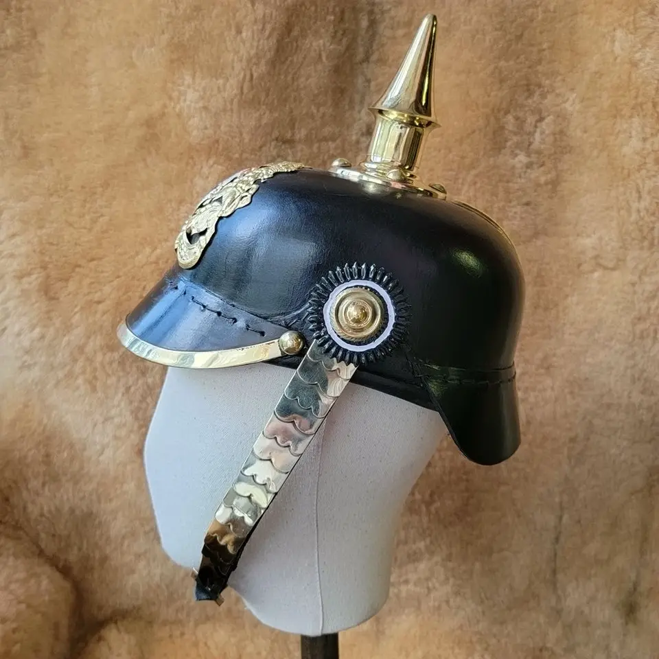 Pickelhaube Helmüberzug Baumwolle - Authentische Reproduktion Für Display