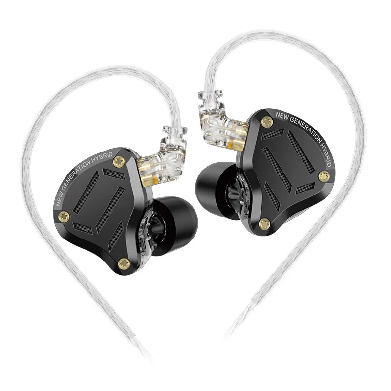 

KZ ZS10 Pro 2 High-Performance Dynamic Driver Metal Earphone Noice Cancelling In Ear Sport Music Game HiFi Wired Headset