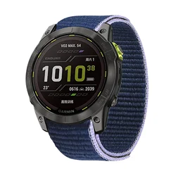 Nylon Hook and Loop Quick Dry Watch Band - Various Sizes - 26mm (MU)