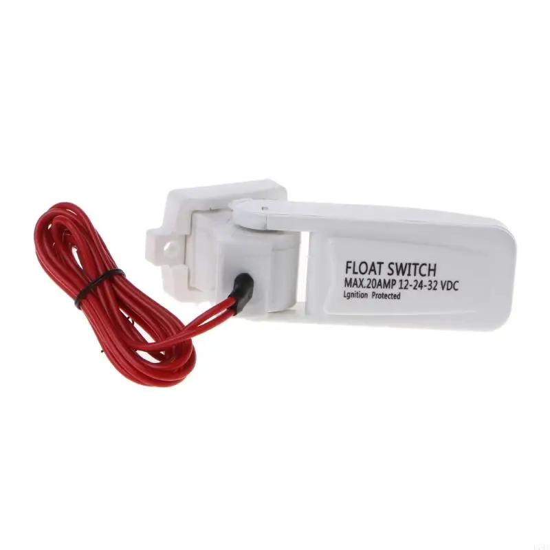20A 12-24-32VDC Bilge Pumps Automatic Electric Water Pump Float Switch Boat Pump Flow Sensor for DC Bilge Switch