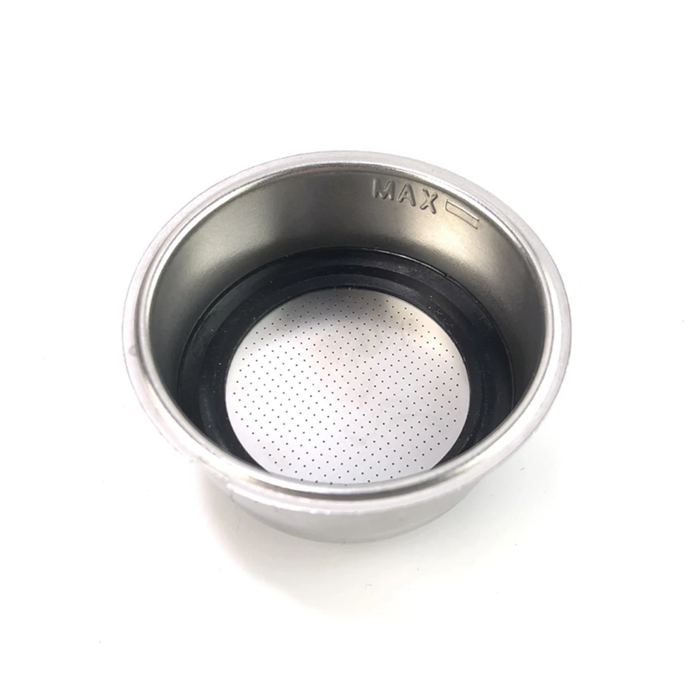 1PC Removable Stainless Steel Coffee Machine Accessories Filter Basket Coffee Tea Espresso Dining Bar Makers Parts Accessories 51mm coffee bottomless portafilter stainless steel coffee machine portafilter basket filter espresso tool accessories