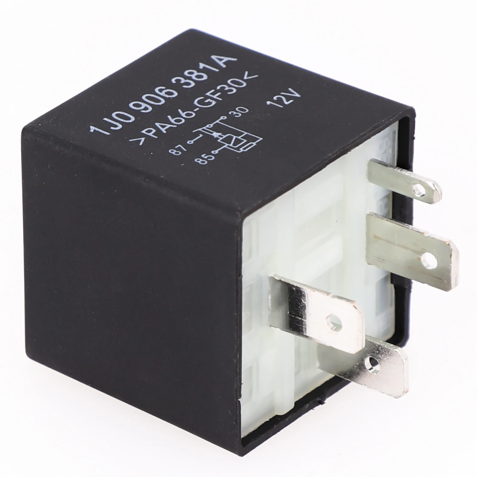 

Блок питания двигателя ЭБУ реле топливного насоса 1008300003 1J0906381A 357906381A черный и серебристый для Skoda пластик и металл