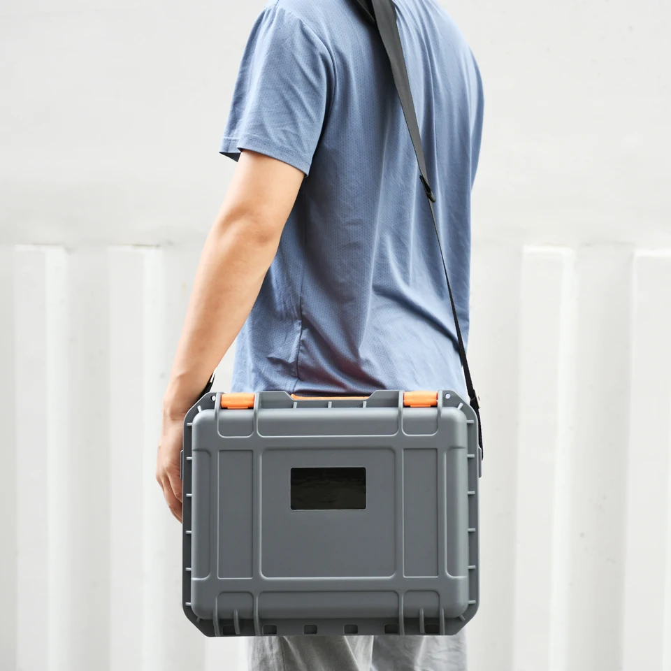 Dji Air 3用防爆収納ボックス、リモートコントロールバッグ、ドローンアクセサリー、rc2、RC-N2 Dji Air 3用の防爆セーフティボックス,ポータブル収納バッグ,防水