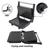 Electric Grill Steak Meat Hamburger Sandwich Maker Breakfast Machine Frying Pan Barbecue Plate EU Plug 4