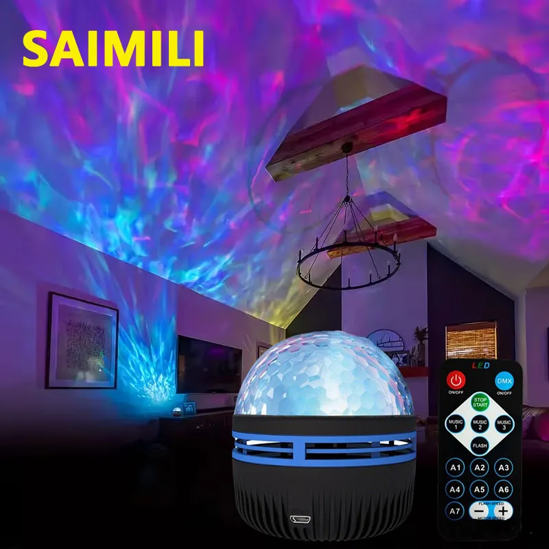 Star Galaxy Projector Night Light with Colorful Display and Auto-Rotating Ambiance