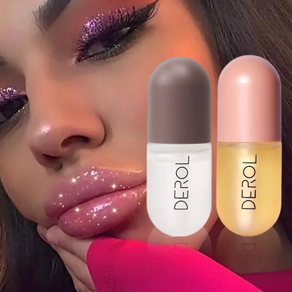 Day Night Ginger Mint Lip Plumping Liquid Plump and Increase Nourishing and Moisturizing Lip Set Box Plumping Enhancer