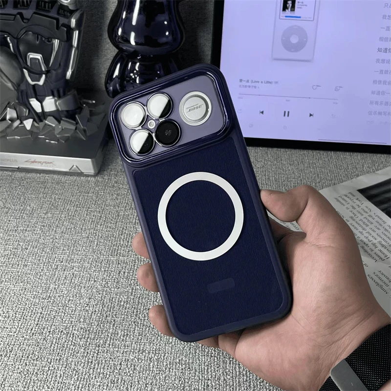 Transparent Magnetic Camera Protection Case - TPU Soft Silicone Cover