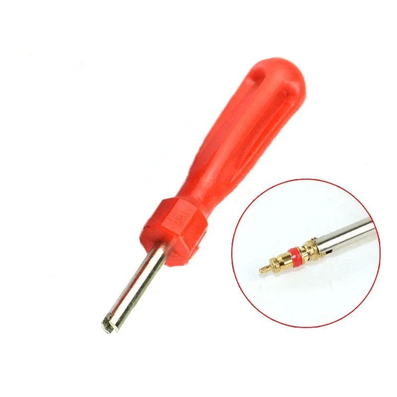 

Car Bicycle Slotted Handle Tire Valve Stem Core Remover Screwdriver Tire Repair Install Tool Car Accessories