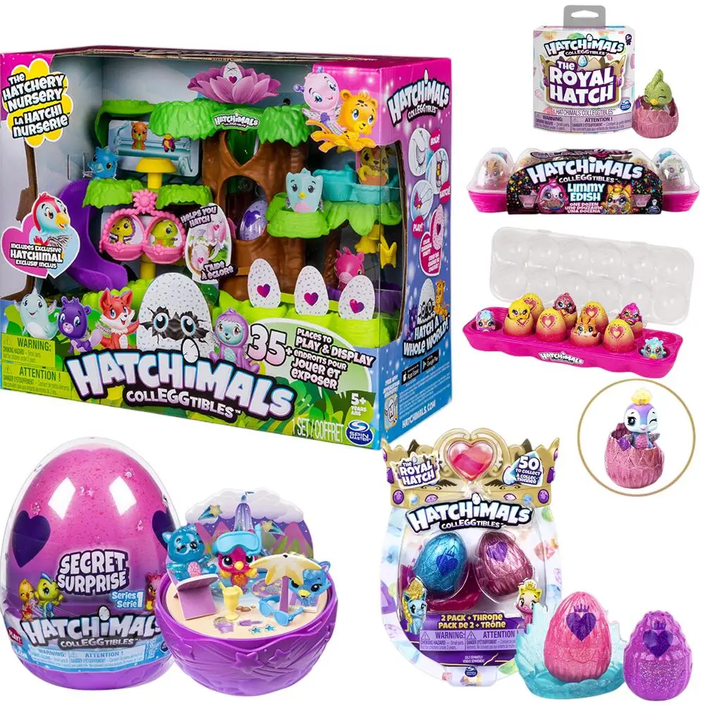 Genuine Hatchimals Egg S6 Royal Family Series Cova Mini Uova The Magic Genie Collection Toys Gifts