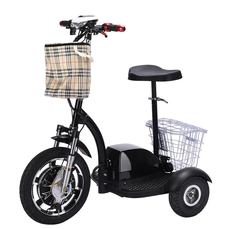 Y Electric Motorcycle Tricycle 3 Wheels For Adults Elderly Disabled Power Scooter