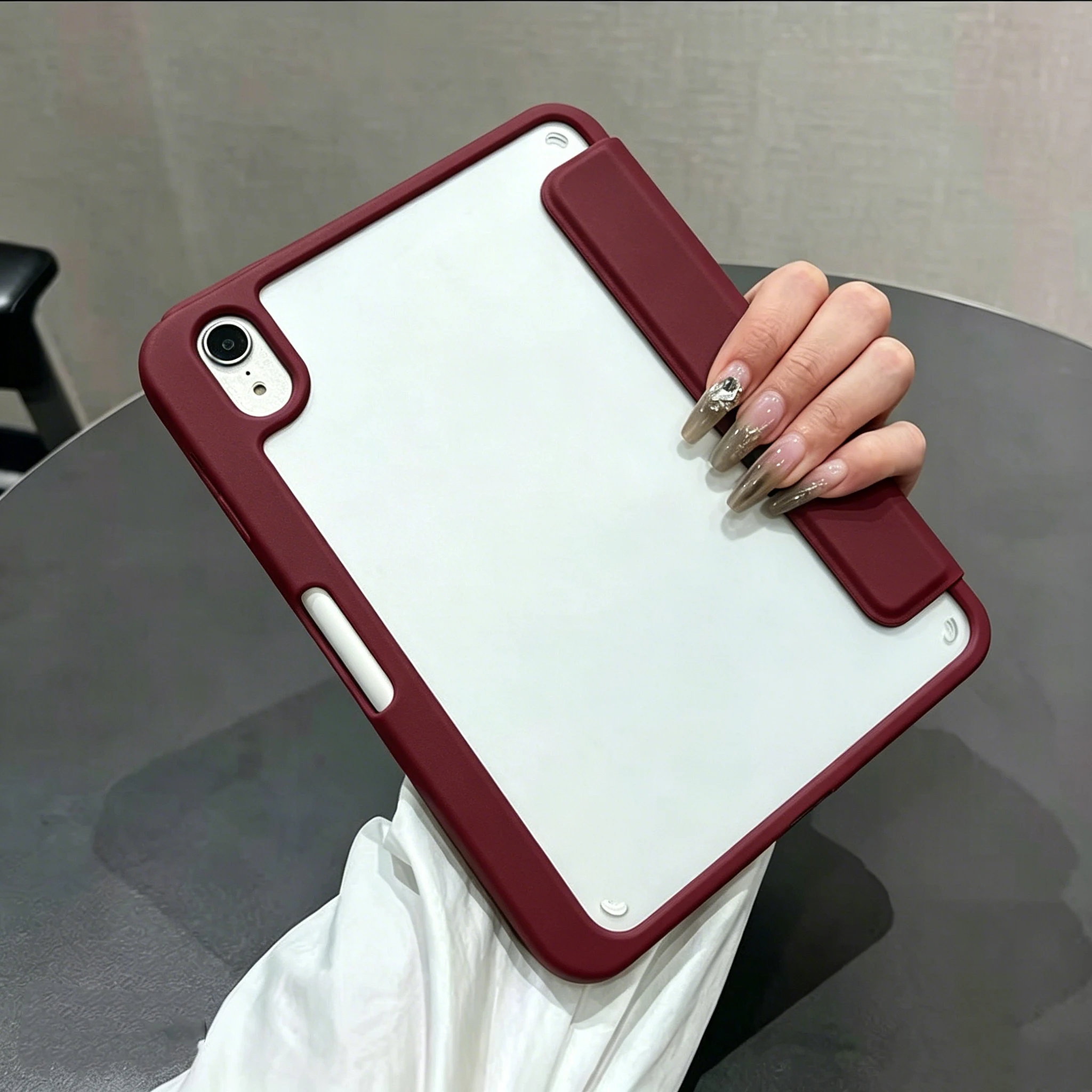 Advanced Tablet Case with Pencil Holder, Shockproof Hybrid Cover
