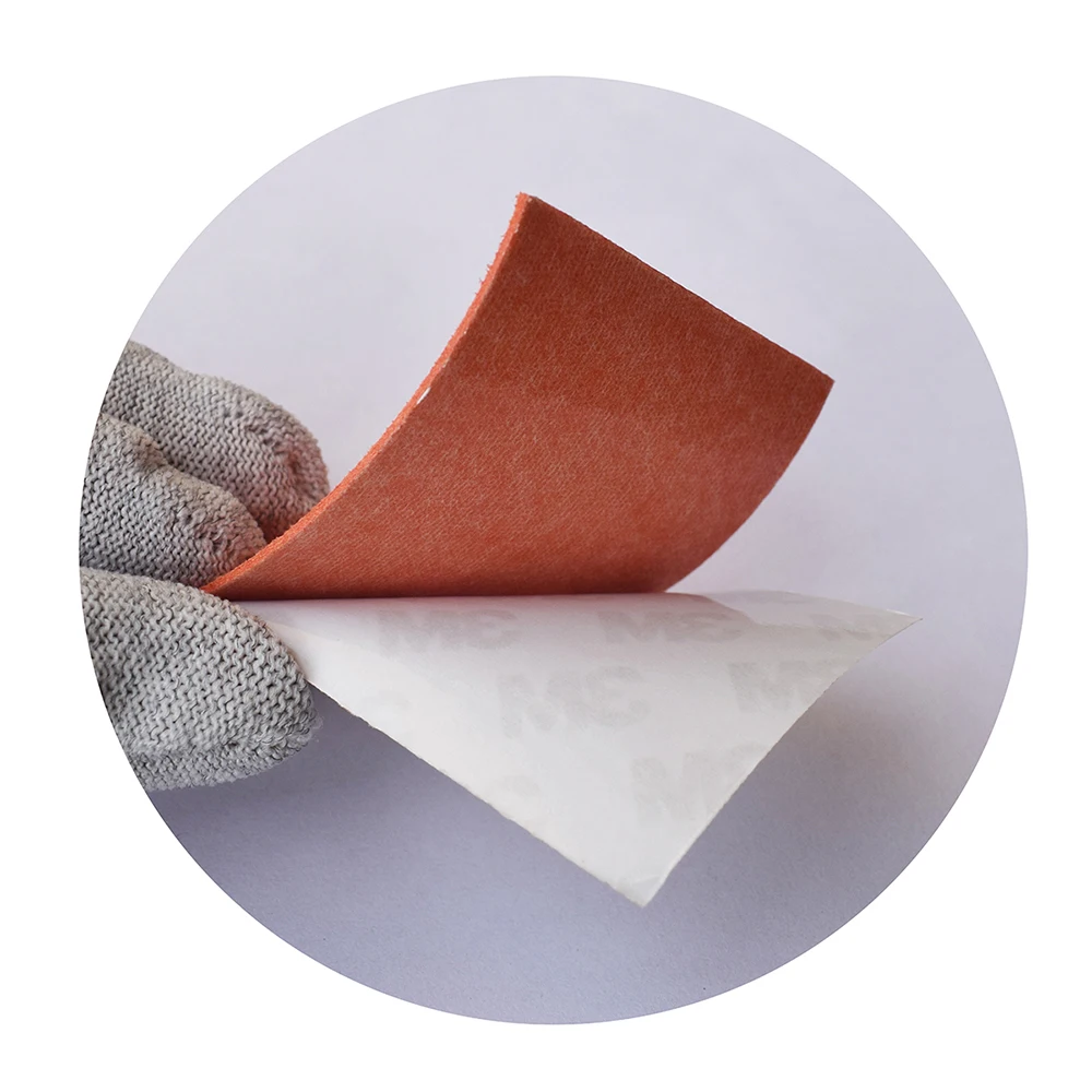 10개 5x10cm 카본 파이버 스웨이드 펠트 천 모든 카드 스퀴지 스크래퍼용 비스크래치 엣지 비닐 자동차 랩 틴팅 보호기