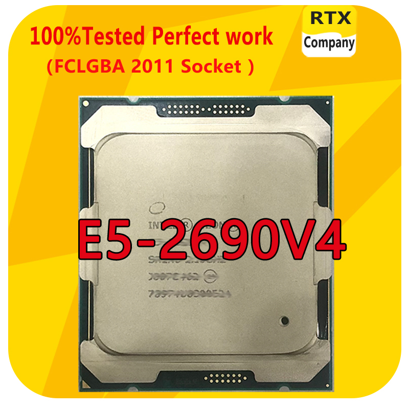 E5-2690V4 Xeon 2690V4 2.6GHZ 14-Cores CPU Processor 35M LGA2011-3 For x99 Motherboard