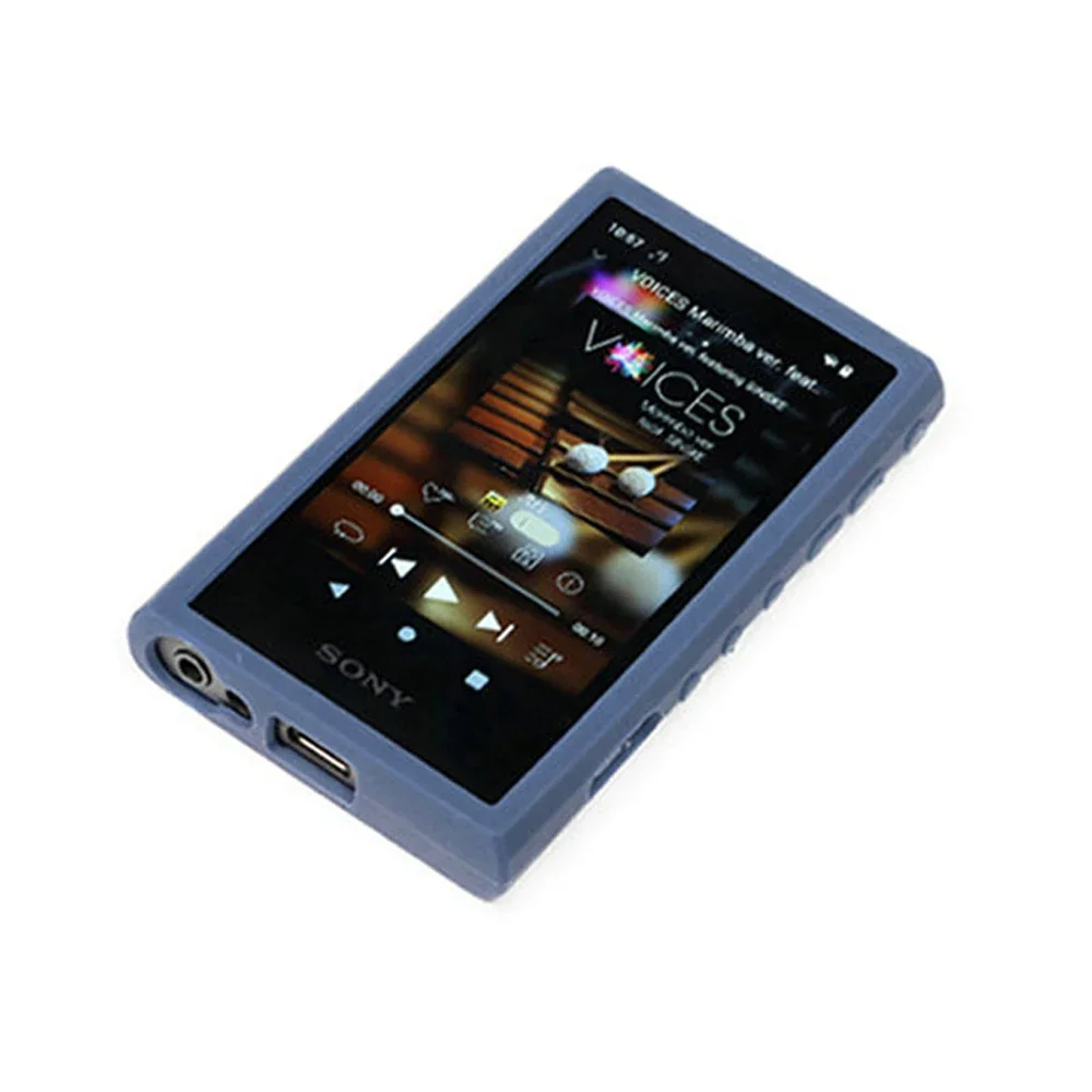 워크맨 NW-A306 NW-A307 NW-A300 시리즈용 실리콘 보호 쉘 스킨 케이스 커버, Fundas Coque Capa