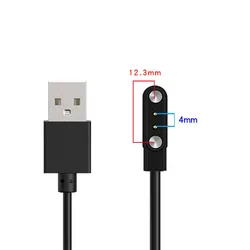 Smartwatch USB Charging Cable Cord for Power Charge Wire Accessories (4mm-12.3mm)