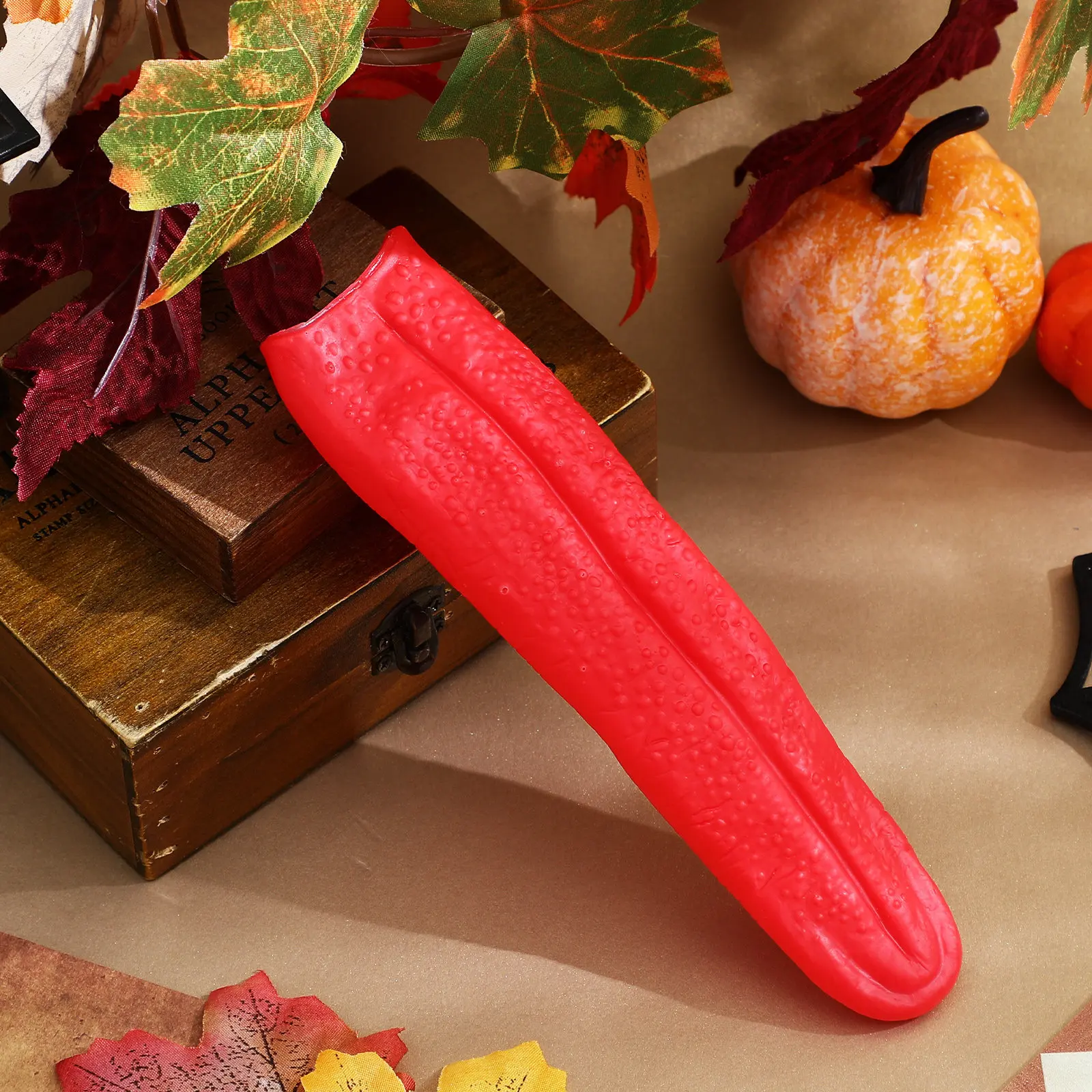 가짜 혀 현실적인 할로윈 장난 유연한 시뮬레이션 무서운 파티 장식 코스프레 용품 가짜 소품 시뮬레이션