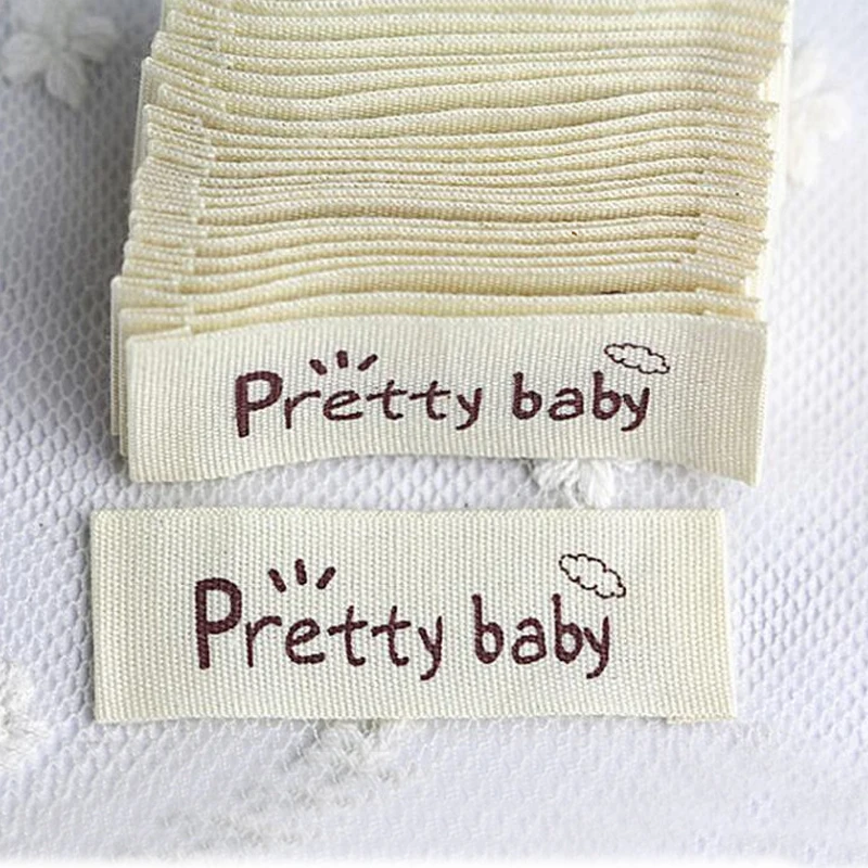 Customized Main Cotton Label Washable Cotton Clothing Labels Organic Tags For Garment Sewing Accessories clothing labels,garment labels,sewing labels