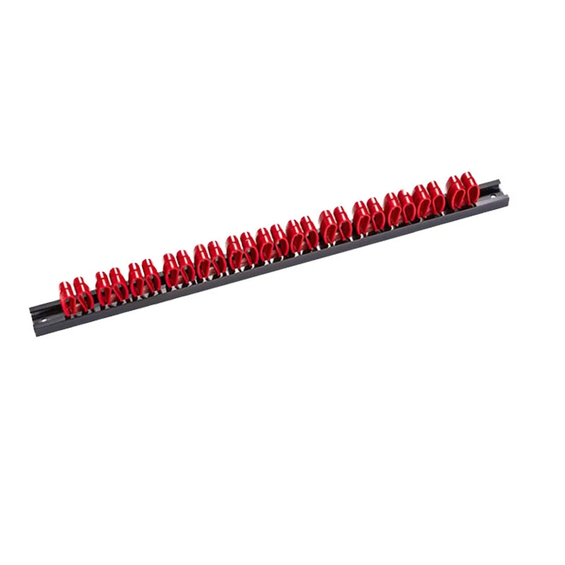 Plastic Wrench Screwdriver Organizer Rail Rack Storage Holder Garage Workshops Hardware Tool Display Hanger ABS Wall Mount 1Pcs tool organizer wrench organizer wrench holder screwdriver organizer