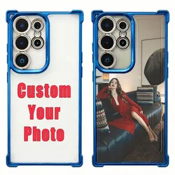 Custom Four - Corner Anti - Falling Protective Case - Galaxy S20 Ultra (Blue)