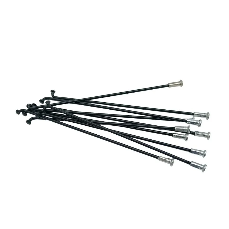 Bicycle 13G Diameter 2.3mm Length 102-256mm Spokes #45 Steel + Nipples 10 Pcs/lot bike spokes