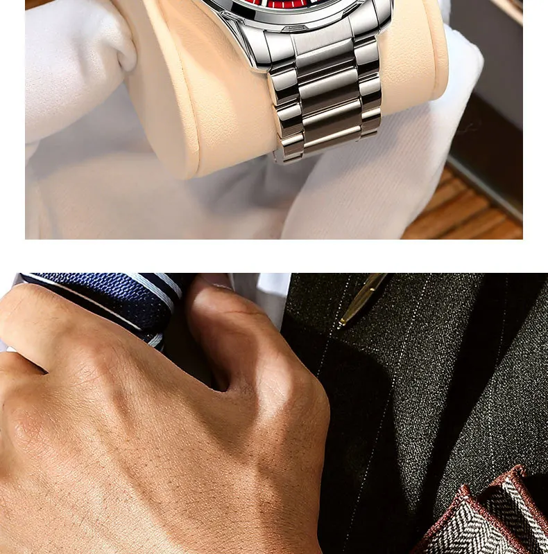 AILANG Men's Fashion Hollow Mechanical Watch High Quality Leather Waterproof Fully Automatic Tourbillon Watches Men's Clock_voghion.com