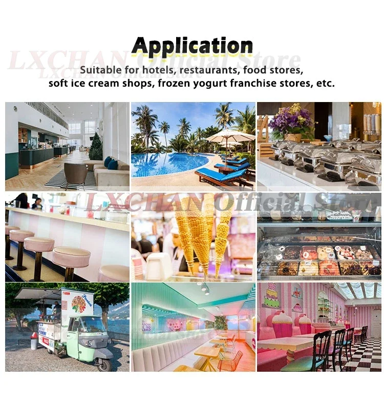 Speed Adjust Flurry Ice Cream Blender Maker DIY Kinds of Flurry Ice Cream Mixer Machine Milk Shake Mixer Machine
