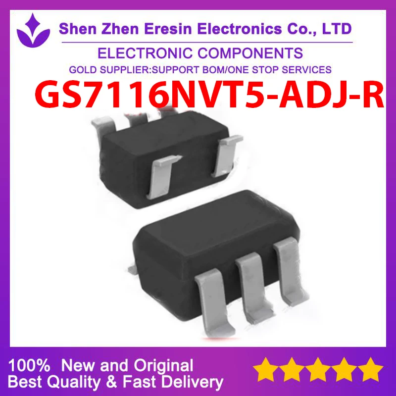 

Free shipping 10PCS/LOT GS7116NVT5-ADJ-R SOT23-5 New and original