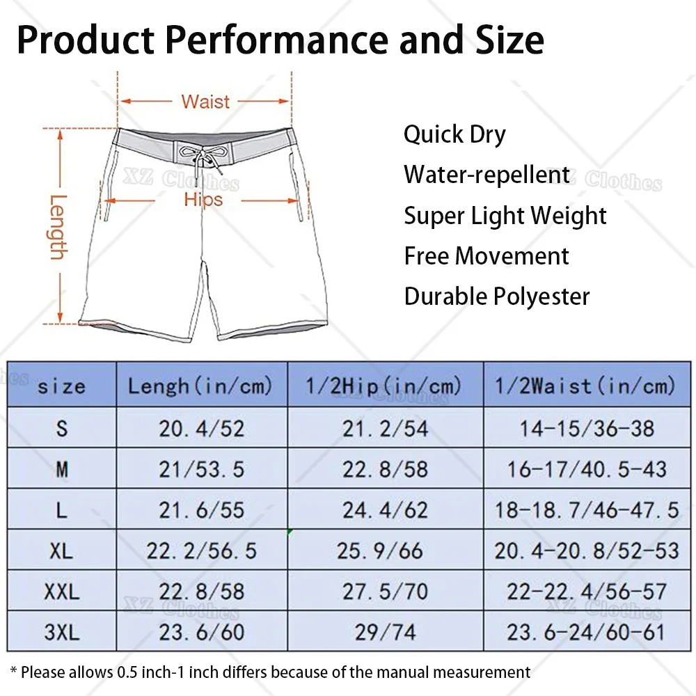 Friend Picture Custom Beach Board Shorts for Men Swim Trunks Short with Pocket, Custom Face Swim Shorts for Men Personalized 6