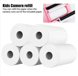 Children's Instant Print Digital Camera with 1080P HD Video and Mini Thermal Printer (5 Rolls Print Paper)