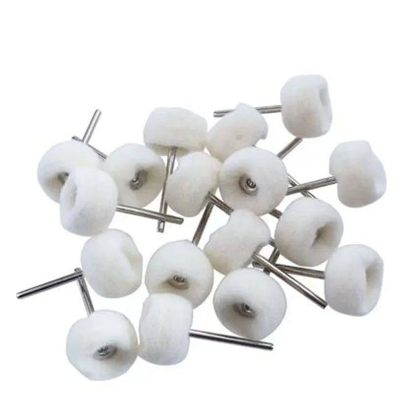 Metal Polish Brush 50Pcs Mini grinding sanding head abrasive disc felt 3mm Shank ing wheels Drill Rotary Tool Accessories