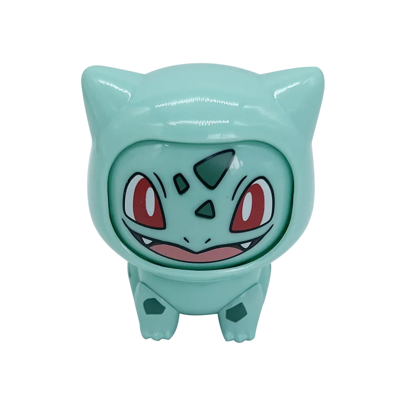 Genuine Pokemon Anime Pikachu Bulbasaur Pokeball Model Set Eevee Gengar  Mewtwo Action Figure Face-changing Doll Elf Ball Toys - Action Figures -  AliExpress